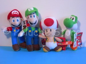 Super Mario mini peluche 15 cm Yoshi Originale