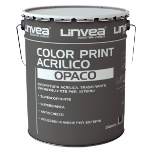 Pittura Color Print Acrilico Opaco 14lt LINVEA (DISPONIBILE IN NEGOZIO)