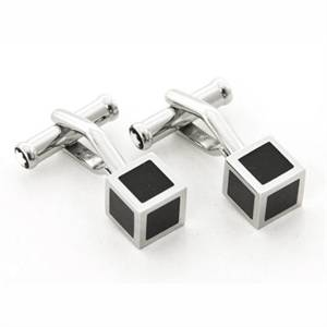Cufflink Montblanc Iconic lines Cube