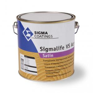 Impregnante Acrilico effetto Cerato Sigmalife Vs Acryl Satin SIGMA (disponibile in negozio)