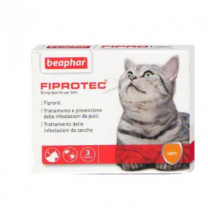 FIPROTEC GATTO SPOT-ON BEAPHAR  conf.3PIP
