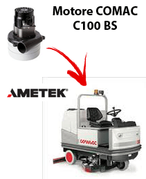 C125 B Vacuum motors AMETEK for scrubber dryer Comac