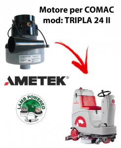 TRIPLA 24 II Ametek Vacuum Motor for scrubber dryer Comac