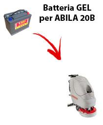 Battery for ABILA 20B scrubber dryer COMAC