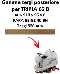 TRIPLA 65 B  Back Squeegee rubber Comac