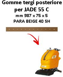 JADE 55 C Back Squeegee rubber Adiatek