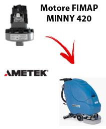 MINNY 420   Vacuum motors AMETEK for scrubber dryer Fimap