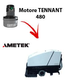 480 Vacuum motors AMETEK for scrubber dryer TENNANT