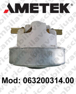 Vacuum motor 063200314.00 AMETEK for vacuum cleaner
