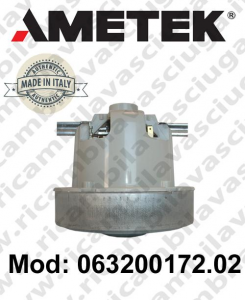 Vacuum motor 063200172.02 AMETEK ITALIA for vacuum cleaner