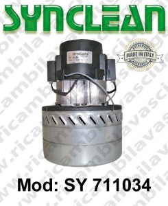 Vacuum motor SY  711034 SYNCLEAN for scrubber dryer and vacuum cleaner