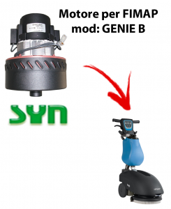 GENIE B Vacuum motor SY N for scrubber dryer Fimap
