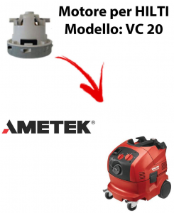 VC 20 automatic Ametek Vacuum Motor for vacuum cleaner HILTI