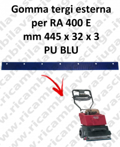 RA 400 E Outer Squeegee rubber for CLEANFIX accessories, reaplacement, spare parts,o scrubber dryer squeegee