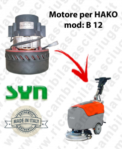 Hako B 12 Vacuum motor Synclean for scrubber dryer HAKO 