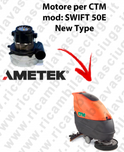 SWIFT 50 E  Vacuum motor Synclean for scrubber dryer CTM