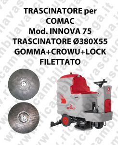 Padholder for scrubber dryer COMAC model INNOVA 75