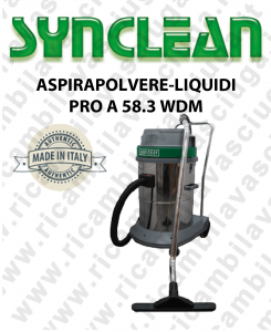 MAXICLEAN PRO A 58.3 WDM vacuum cleaner wet and dry SYNCLEAN