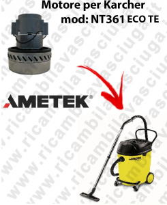 NT361 ECO TE Ametek Vacuum Motor for vacuum cleaner KARCHER