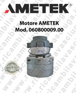 Ametek Vacuum Motor ITALIA 060800009.00 for central vacuum system