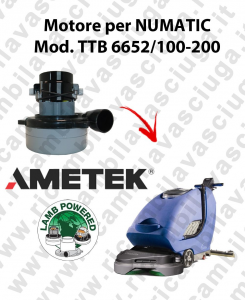 TTB 6652/100-200 Ametek Vacuum Motor scrubber dryer NUMATIC