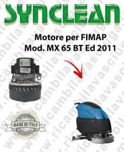MX 65 Ed. 2011 Vacuum motor SYNCLEAN scrubber dryer FIMAP