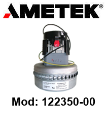 Motore de aspiración 122350-00 LAMB AMETEK para fregadora y aspiradora