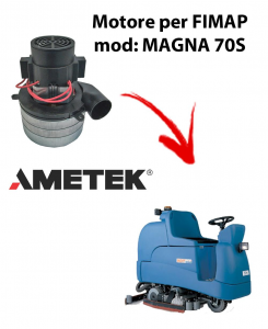 MAGNA 70S  Motore de aspiración Ametek Italia  para fregadora Fimap