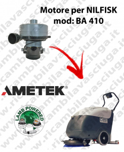 BA 410 Motore de aspiración LAMB AMETEK para fregadora NILFISK