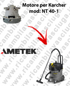 NT 40-1 Motore de aspiración AMETEK para aspiradora KERCHER