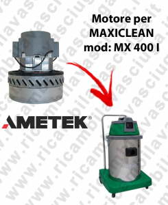 MX 400 I Motore de aspiración AMETEK para aspiradora y aspiradora húmeda MAXICLEAN