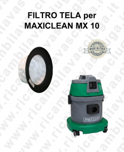  Filtro de tela para aspiradora MAXICLEAN Model MX 10