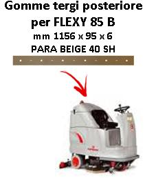 FLEXY 85 B Hinten Sauglippen für scheuersaugmaschinen COMAC