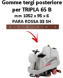 TRIPLA 65 B Hinten sauglippen für scheuersaugmaschinen COMAC