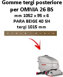 OMNIA 26 BS Hinten sauglippen für scheuersaugmaschinen COMAC