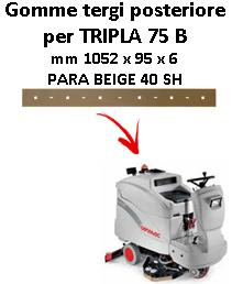 TRIPLA 75 B Hinten sauglippen für scheuersaugmaschinen COMAC