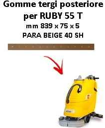 RUBY 55 T Hinten sauglippen für scheuersaugmaschinen ADIATEK