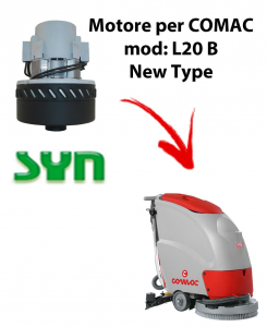 L20 B New Type Saugmotor SYNCLEAN für scheuersaugmaschinen COMAC