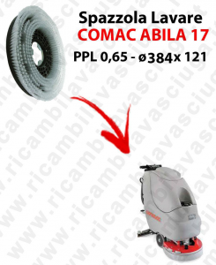 ABILA 17 Standard Bürsten für scheuersaugmaschinen COMAC