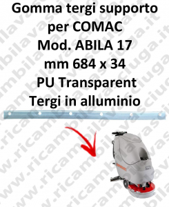 ABILA 17 Unterstützung Sauglippen für scheuersaugmaschinen COMAC