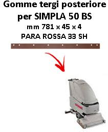 SIMPLA 50 BS BAVETTE ARRIERE Comac