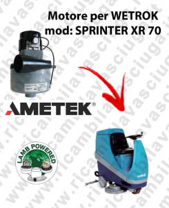 SPRINTER XR 70 Saugmotor LAMB AMETEK für scheuersaugmaschinen WETROK
