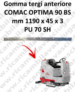 OPTIMA 90BS Vorne sauglippen für scheuersaugmaschinen COMAC