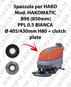 HAKOMATIC B90 CL (850mm) Bürsten für scheuersaugmaschinen HAKO