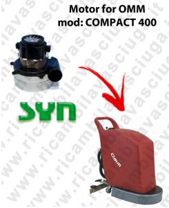 COMPACT 400 Saugmotor SYNCLEAN für scheuersaugmaschinen OMM