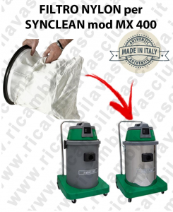 MX400 Nylonfilter für Staubsauger SYNCLEAN