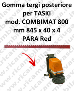 COMBIMAT 800 BAVETTE Autolaveuse ARRIERE pour TASKI