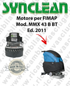 MMX 43 B-BT Ed. 2011 Moteur Aspiration SYNCLEAN Autolaveuse FIMAP
