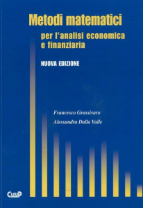 Metodi matematici per l'analisi economica e finanziaria N.E.