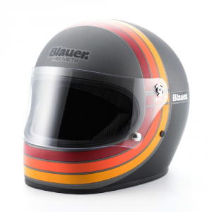 BLAUER 80S Full Face Helmet - Matt Titanium Grey
